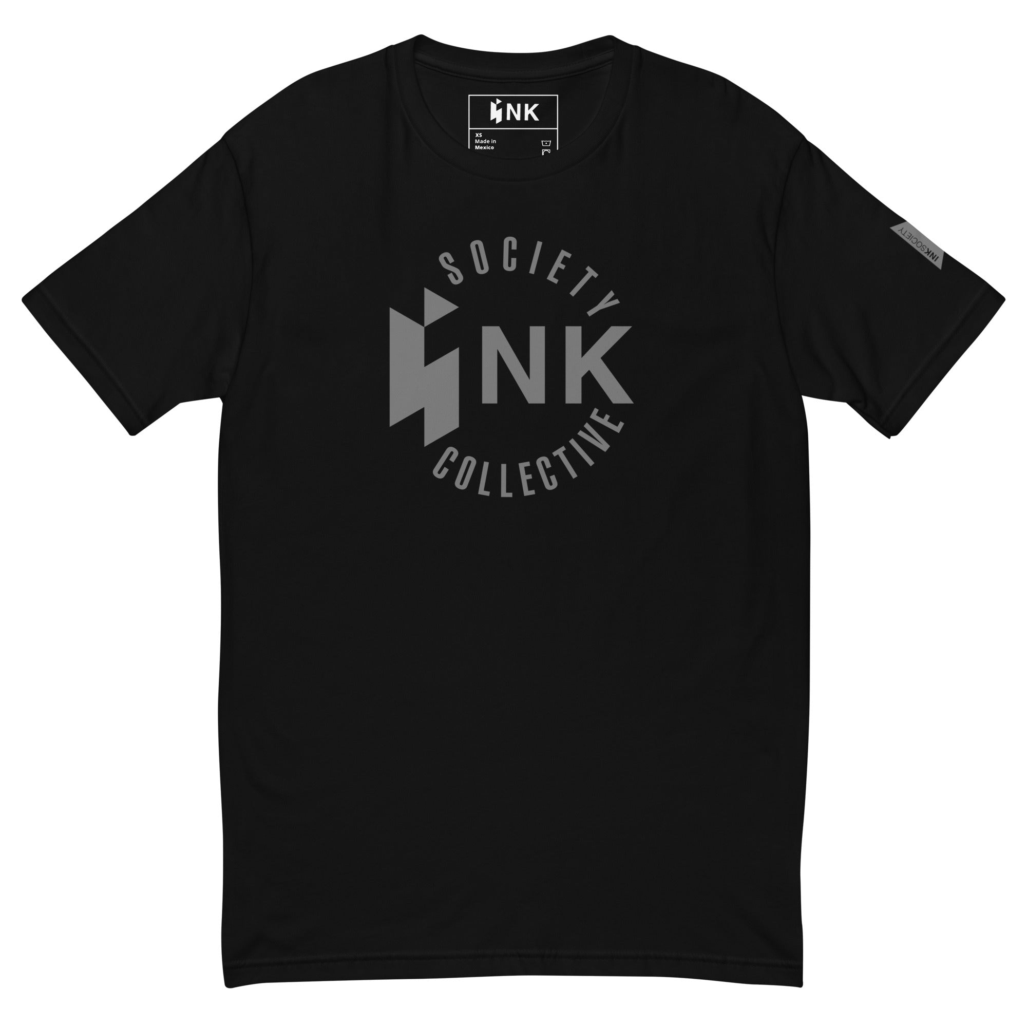 Ink Society Linework — fitted black tee