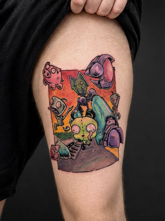 Tattoo by Mat H Gill